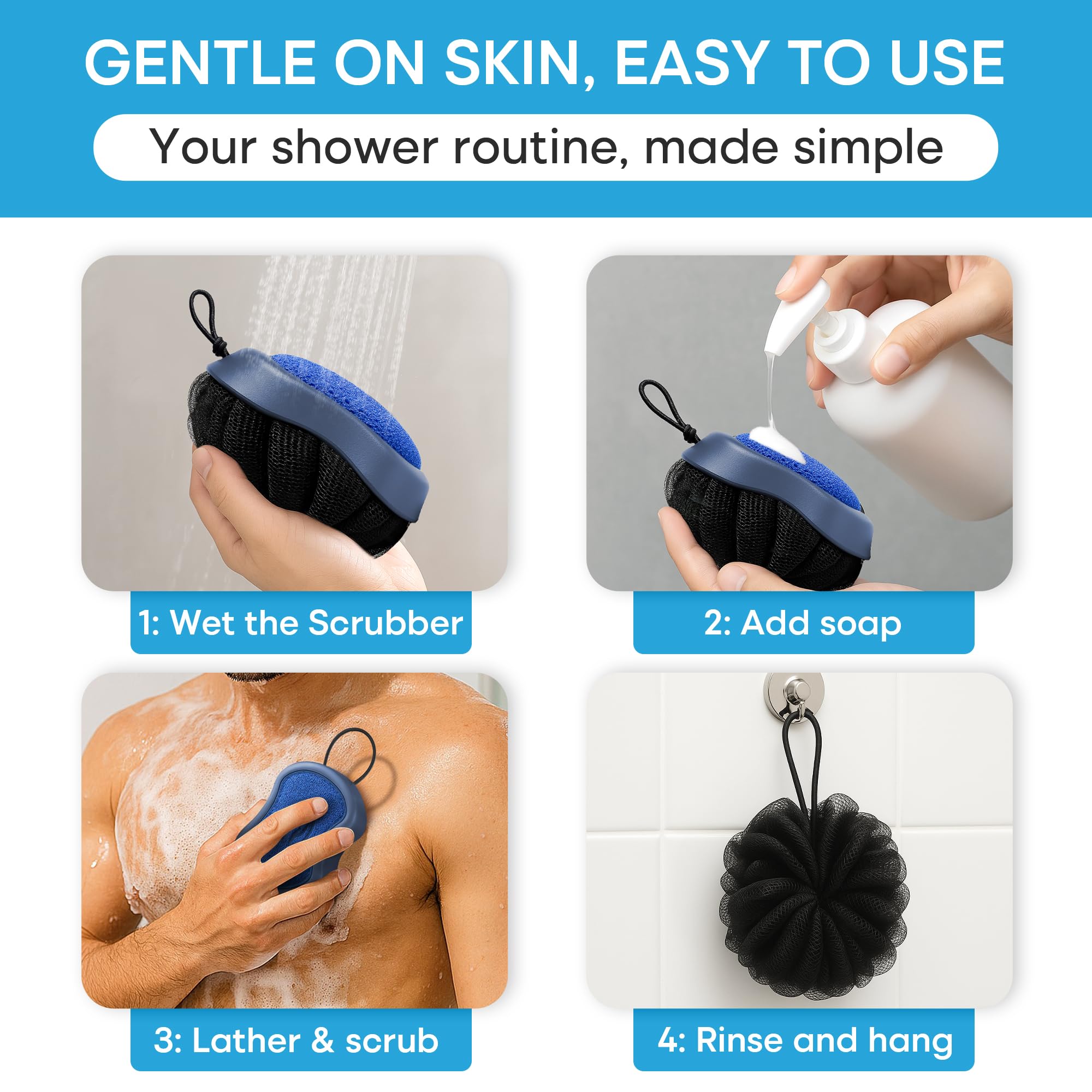 Tilcare women-friendly two-pack offers versatile shower skin care.