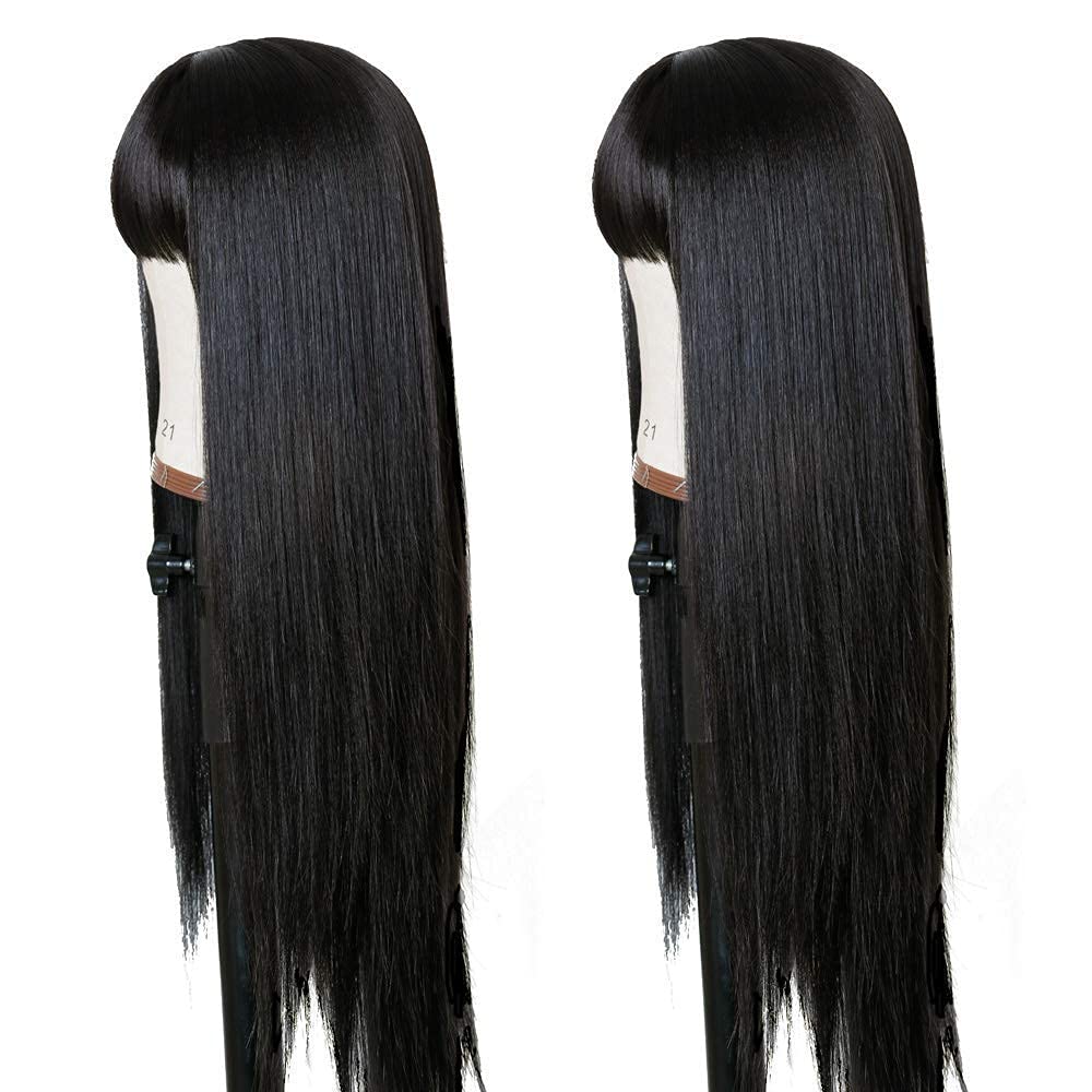 TIMANZO bangs close-up highlighting natural fringe for cosplay or party looks