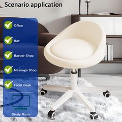 Timbertouch rolling stool height adjustment lever enables tailored seating