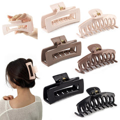TIME&TRAVE silicone hair clip square offers secure grip with gentle pressure for everyday styling.