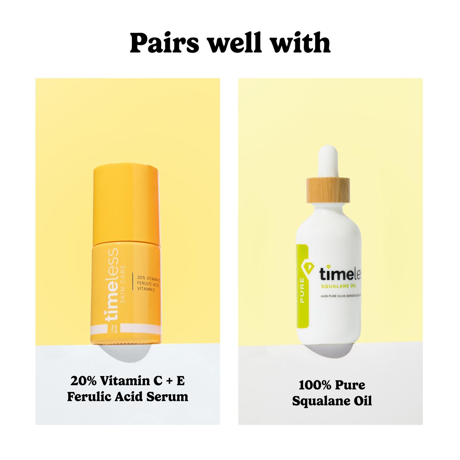 Timeless Skin Care application scene shows simple daily routine benefit