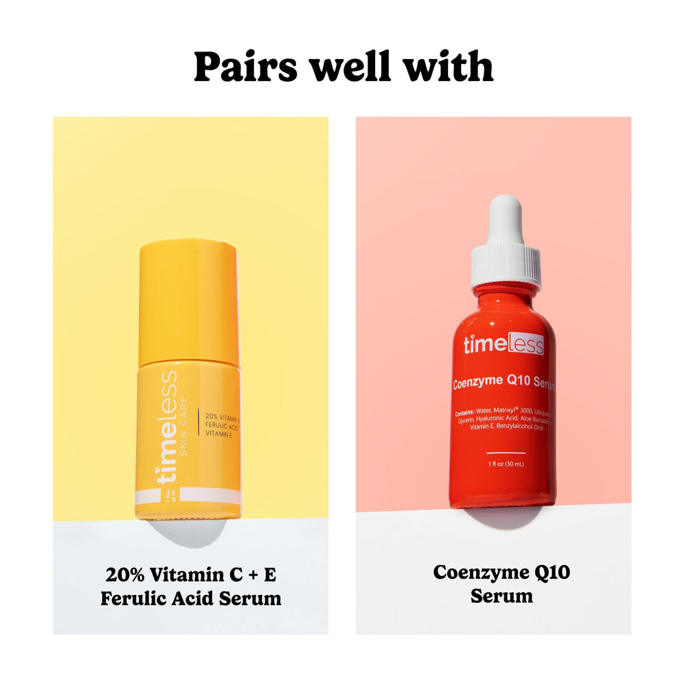 Timeless Skin Care daily hydration use on clean skin before moisturizer.