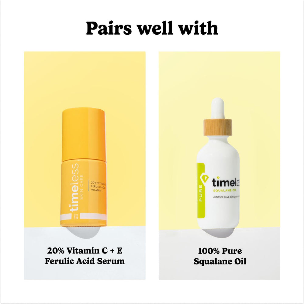 Timeless Skin Care fragrance-free label clarity for sensitive skin