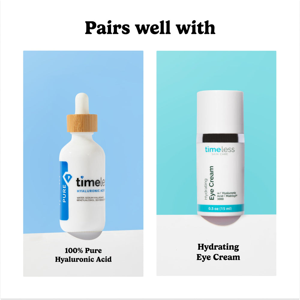 Timeless Skin Care Matrixyl 3000 Serum box and bottle for daily care