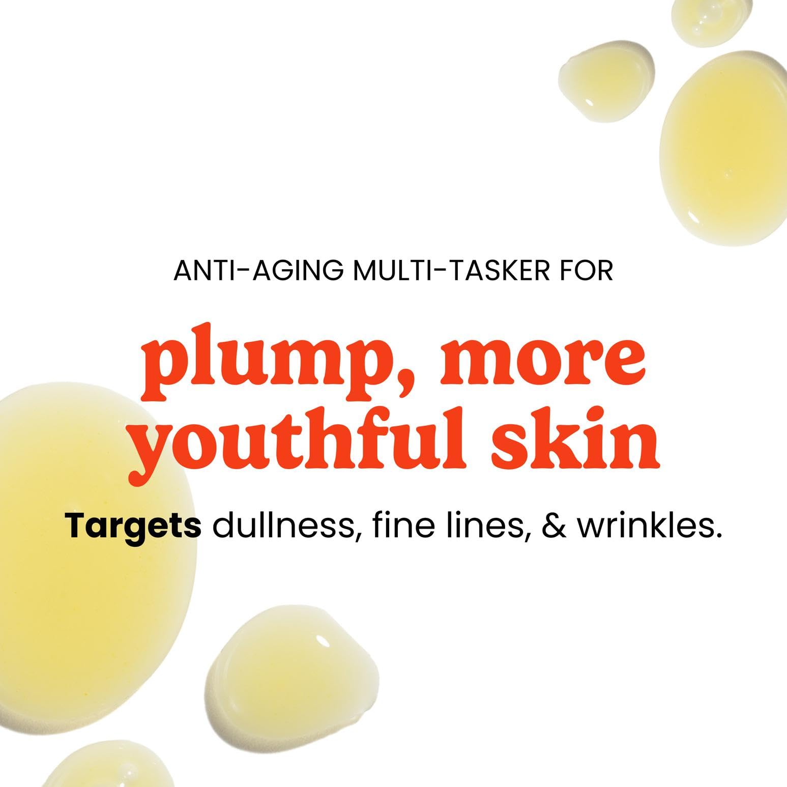 Timeless Skin Care serum close-up texture reveals smooth consistency