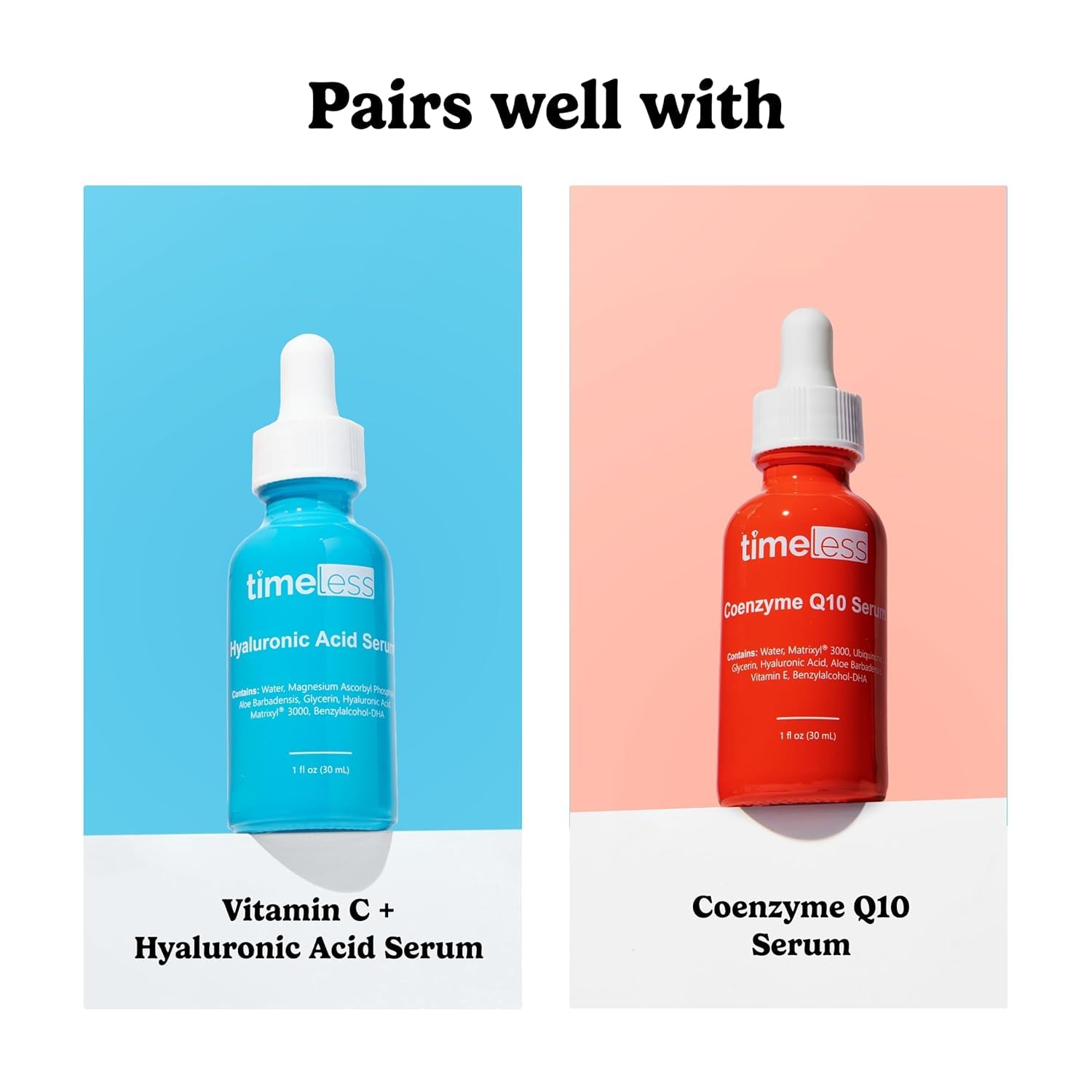 Timeless Squalane Oil applying for dry-prone areas, reduces moisture loss.