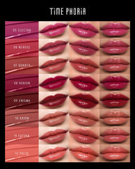TIMEPHORIA Stellar Dust Lip Stain waterproof and transfer-proof on lips
