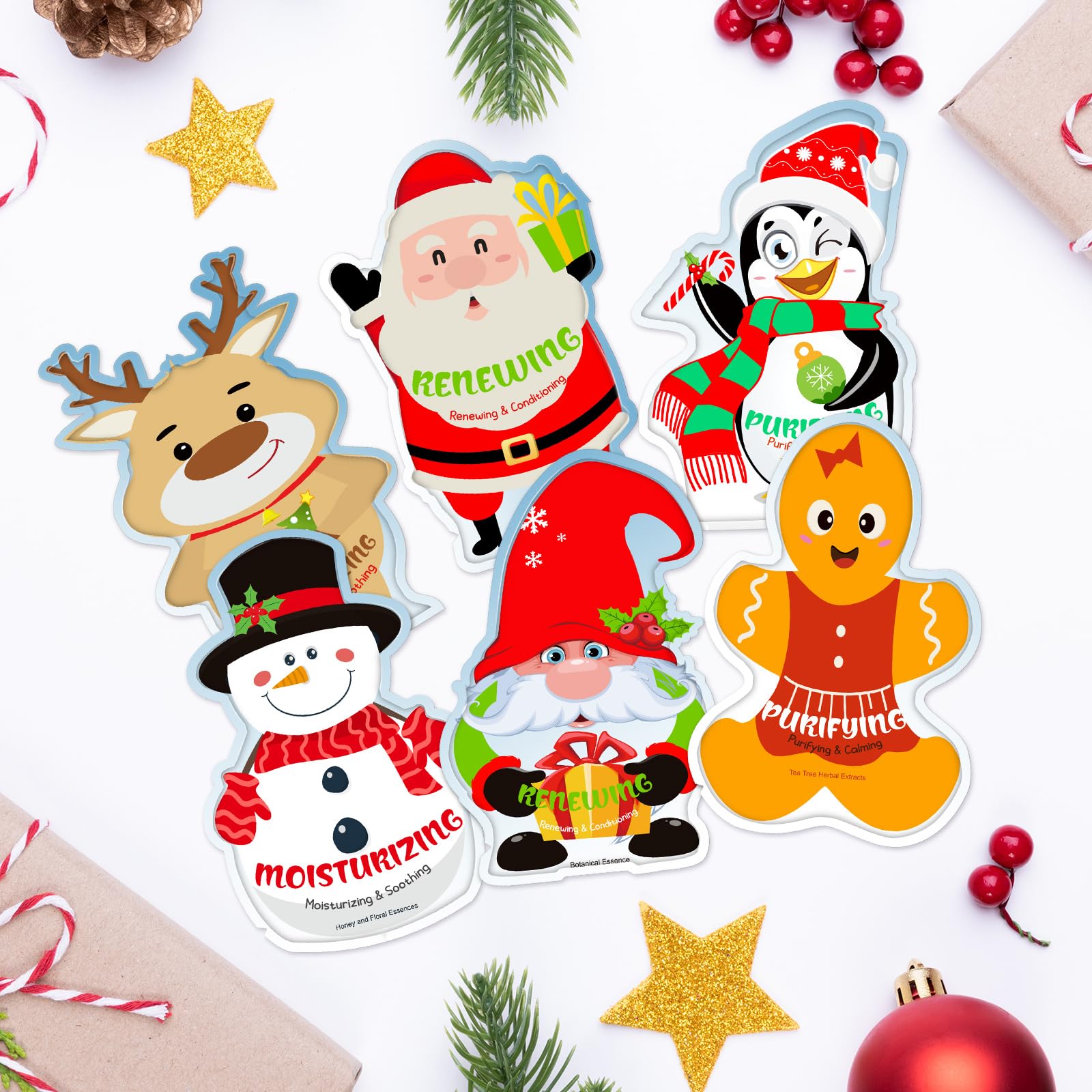 Timgle masks perfect for Christmas party spa moments and self-care.