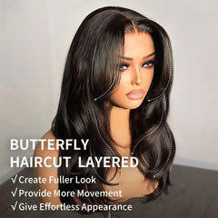 Tinashe butterfly-cut layered wig adds versatile styling for casual to formal looks.