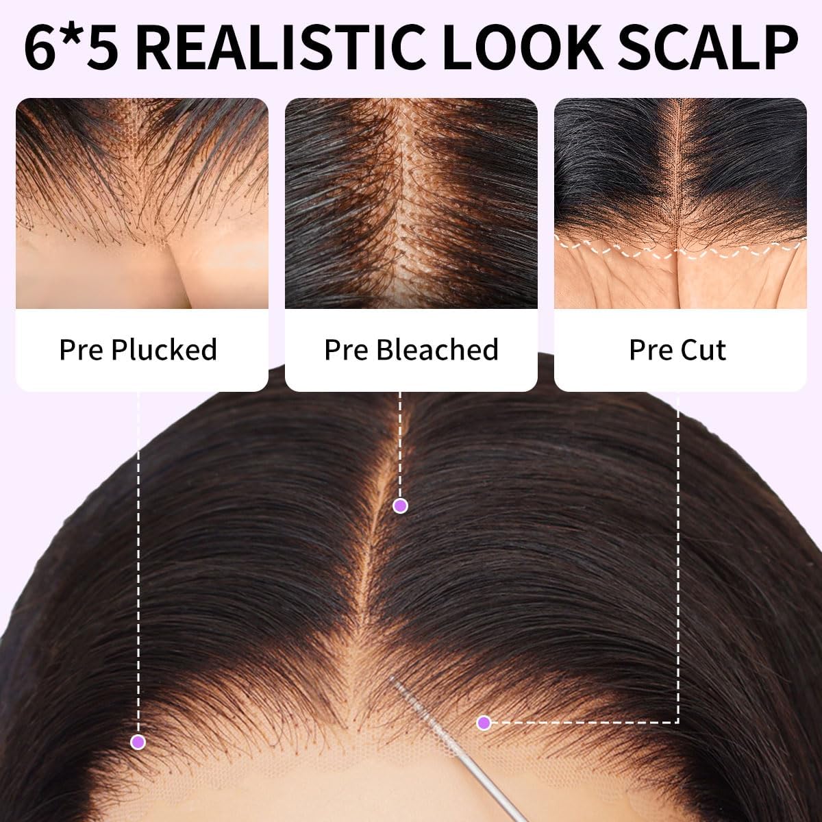 Tinashe human hair wig close-up shows silk-smooth texture and premium quality.
