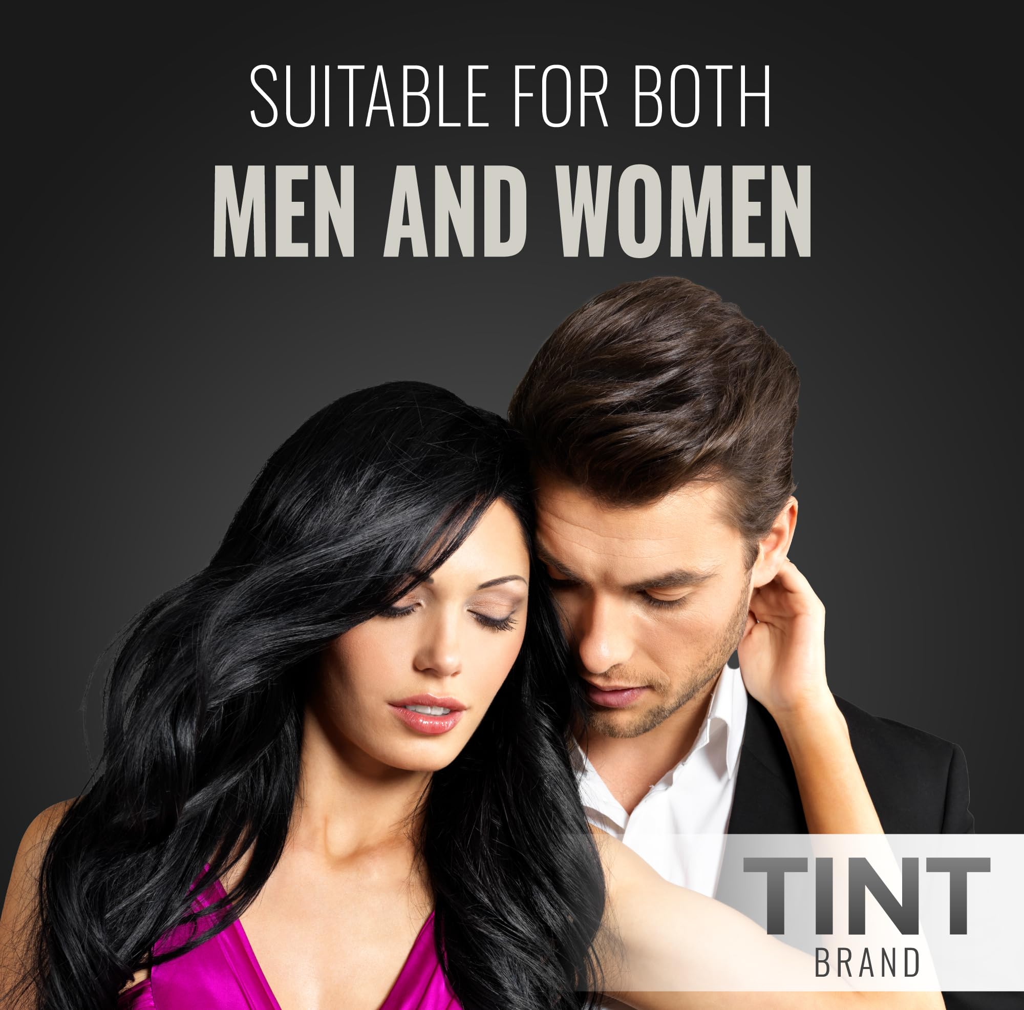 Tint root touch up powder application brush enables precise, mess-free coverage.