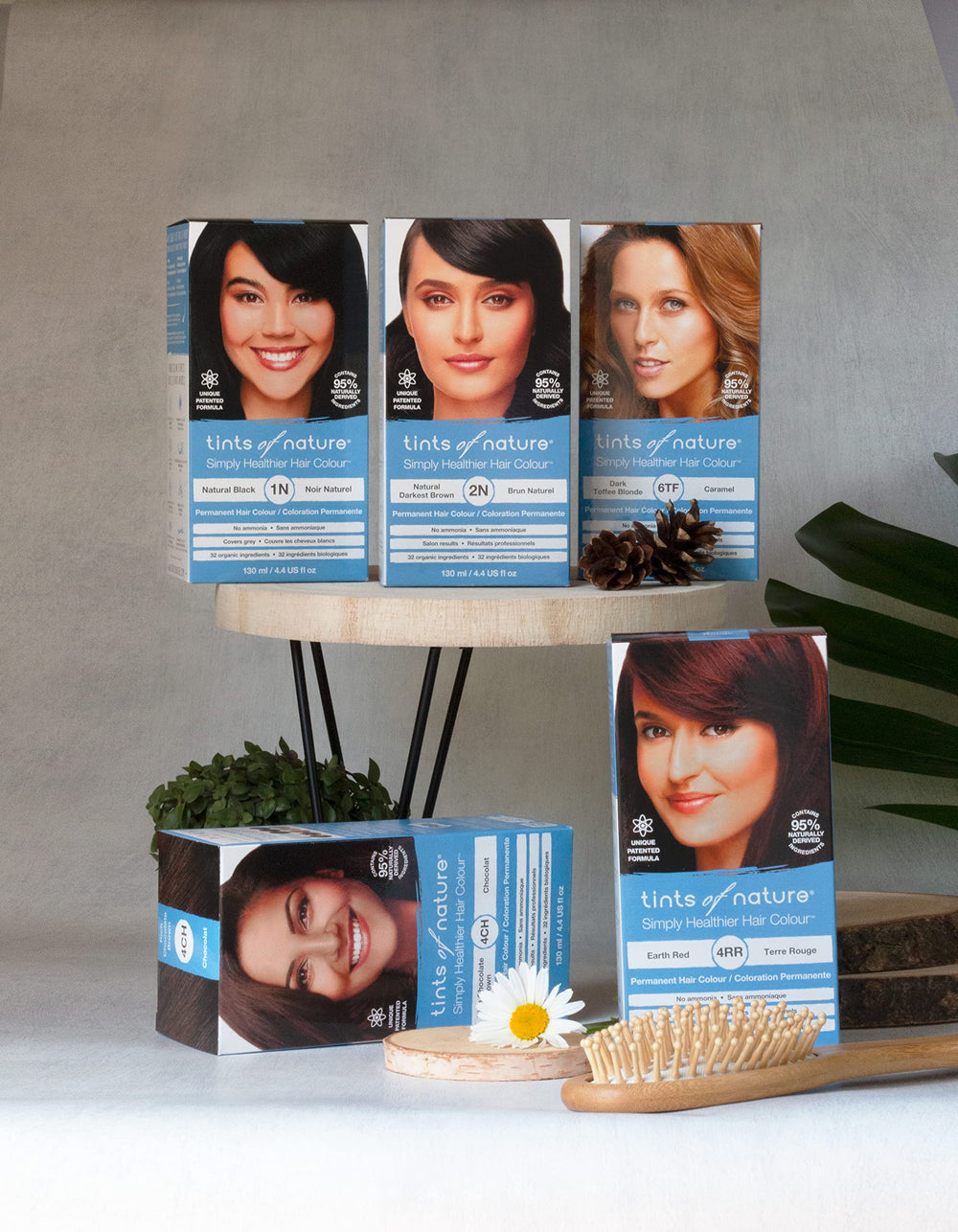 Tints of Nature 3N 4.4 oz packaging highlights long-lasting color experience.