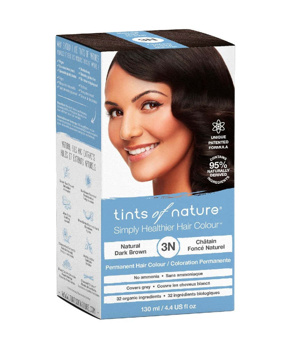 Tints of Nature 3N dye application gloves illustrate mess-free, precise color application.