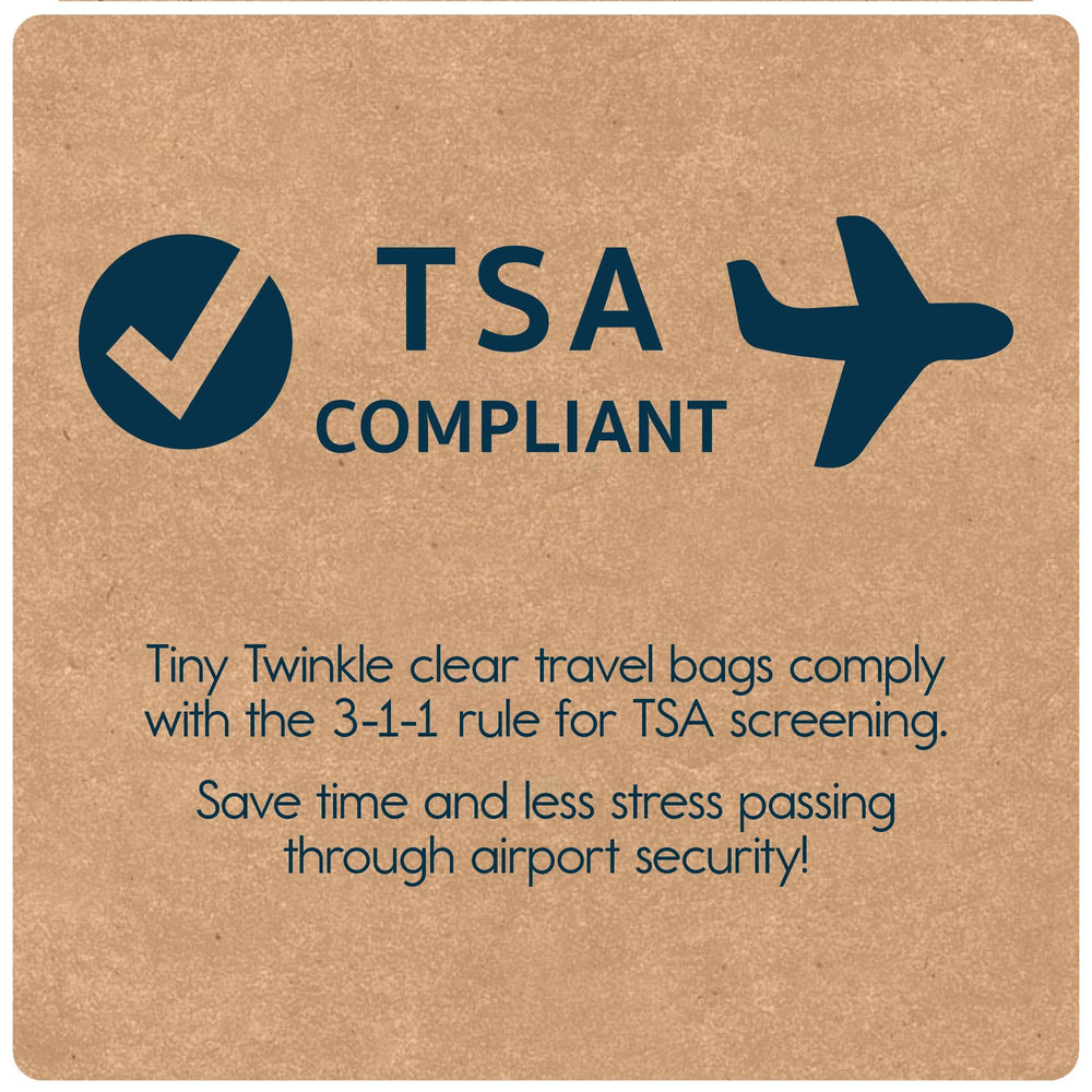 Tiny Twinkle durable and easy-clean pouches withstand busy parenting on trips.