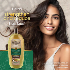 Tio Nacho ginseng roots highlight stronger hair support.
