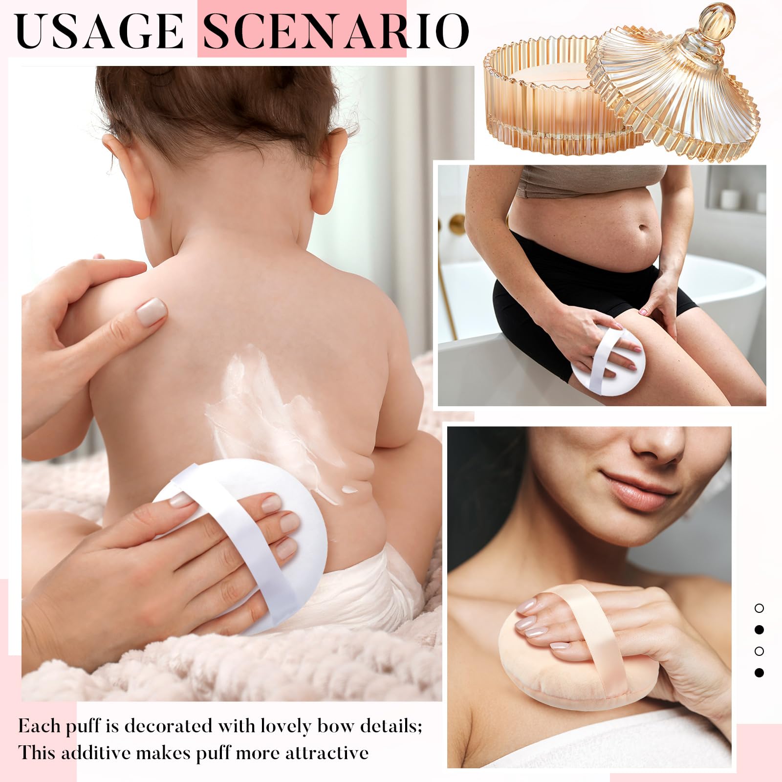 Tioncy replacement puff included supports continuous use and renewed softness.