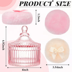 Tioncy soft plush puffs feel skin-friendly for comfortable daily use