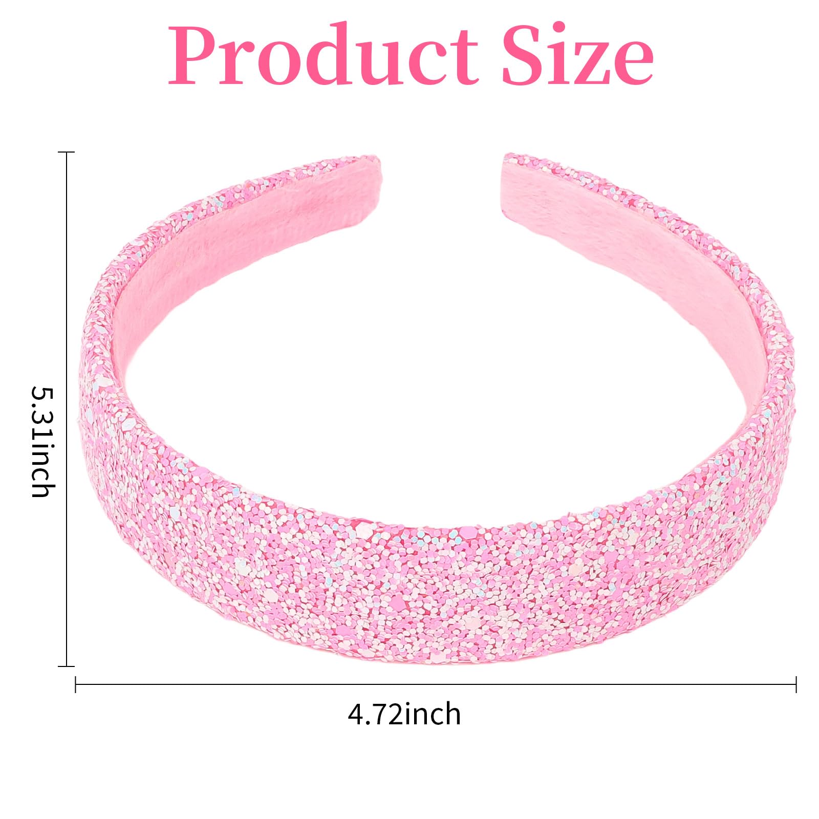 TIOSRU one-size headbands stretch to fit most kids