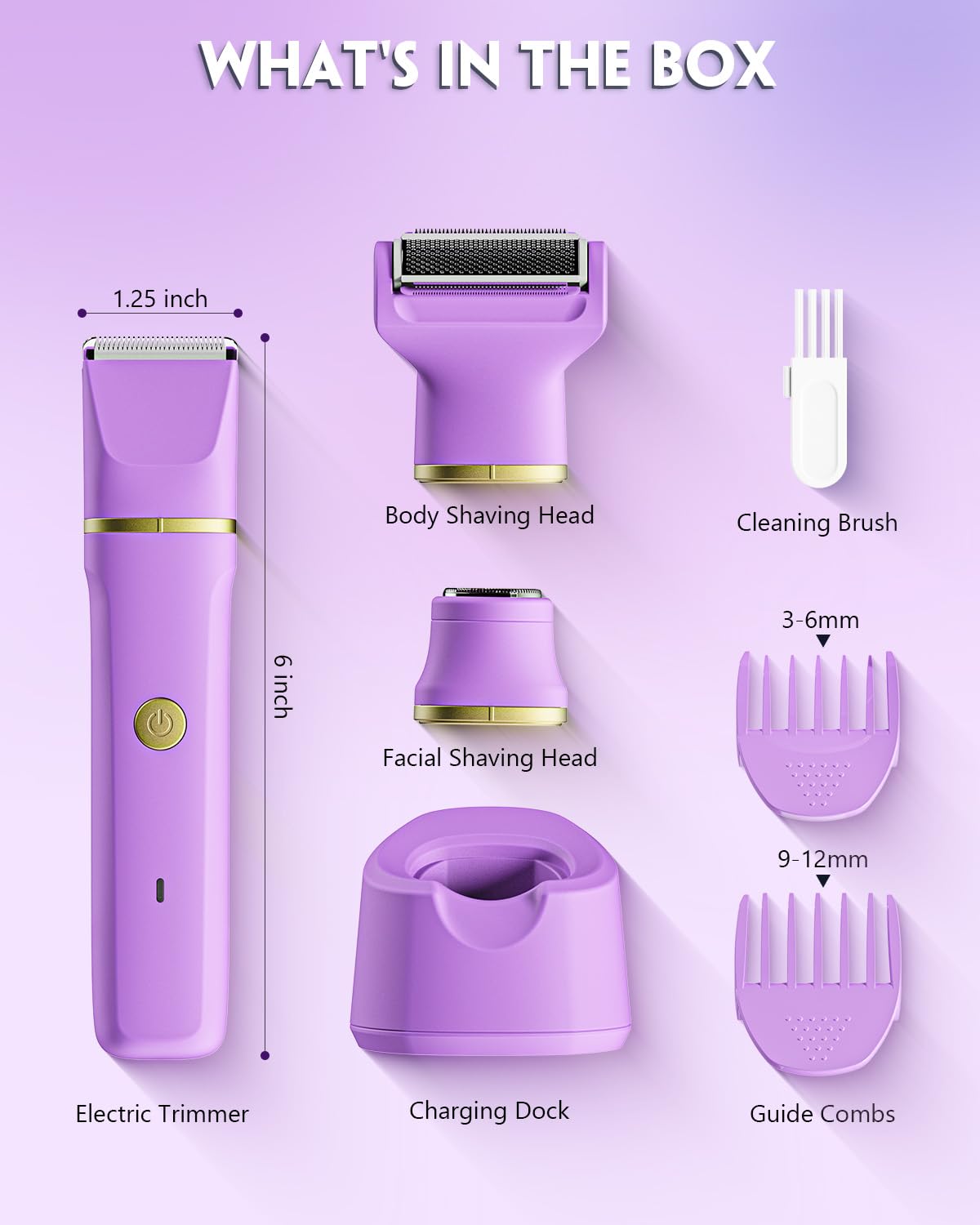 Tiovara Bikini Trimmer in-hand use for precise wet or dry grooming