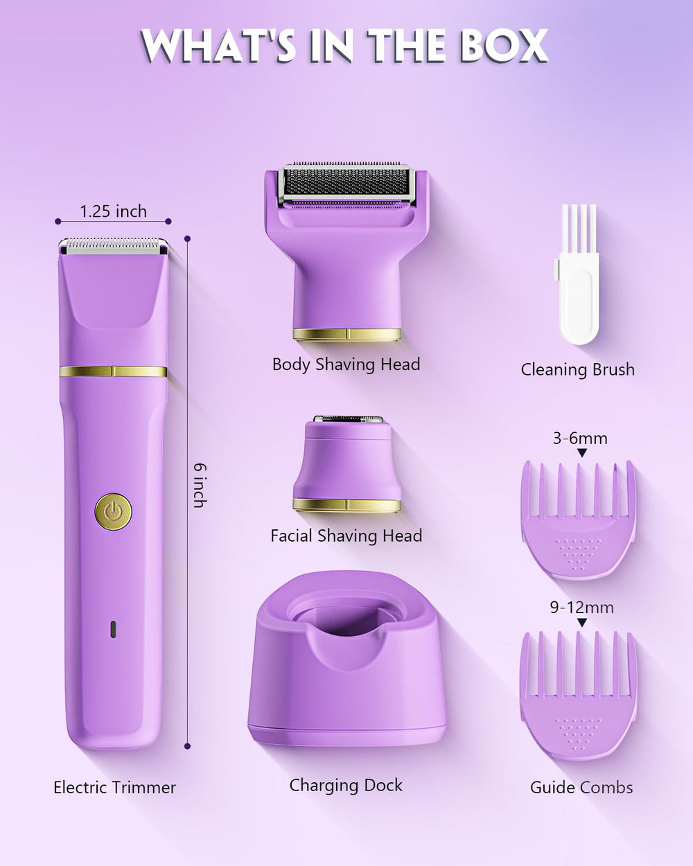 Tiovara Bikini Trimmer in-hand use for precise wet or dry grooming