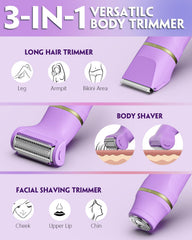 Tiovara Bikini Trimmer long hair head tackles longer hairs with precision