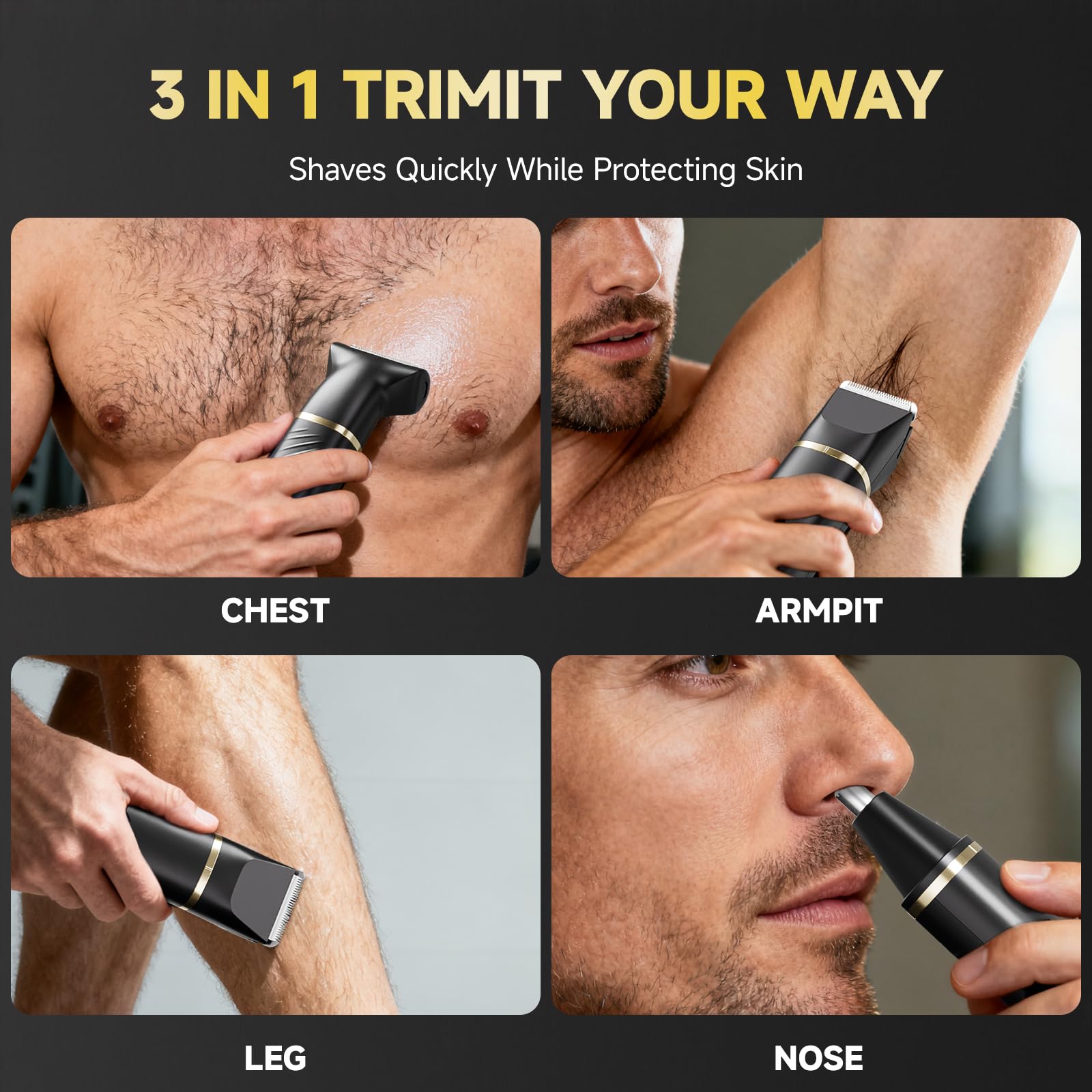 Tiovara beard styling accessories enable fast, clean lineups.