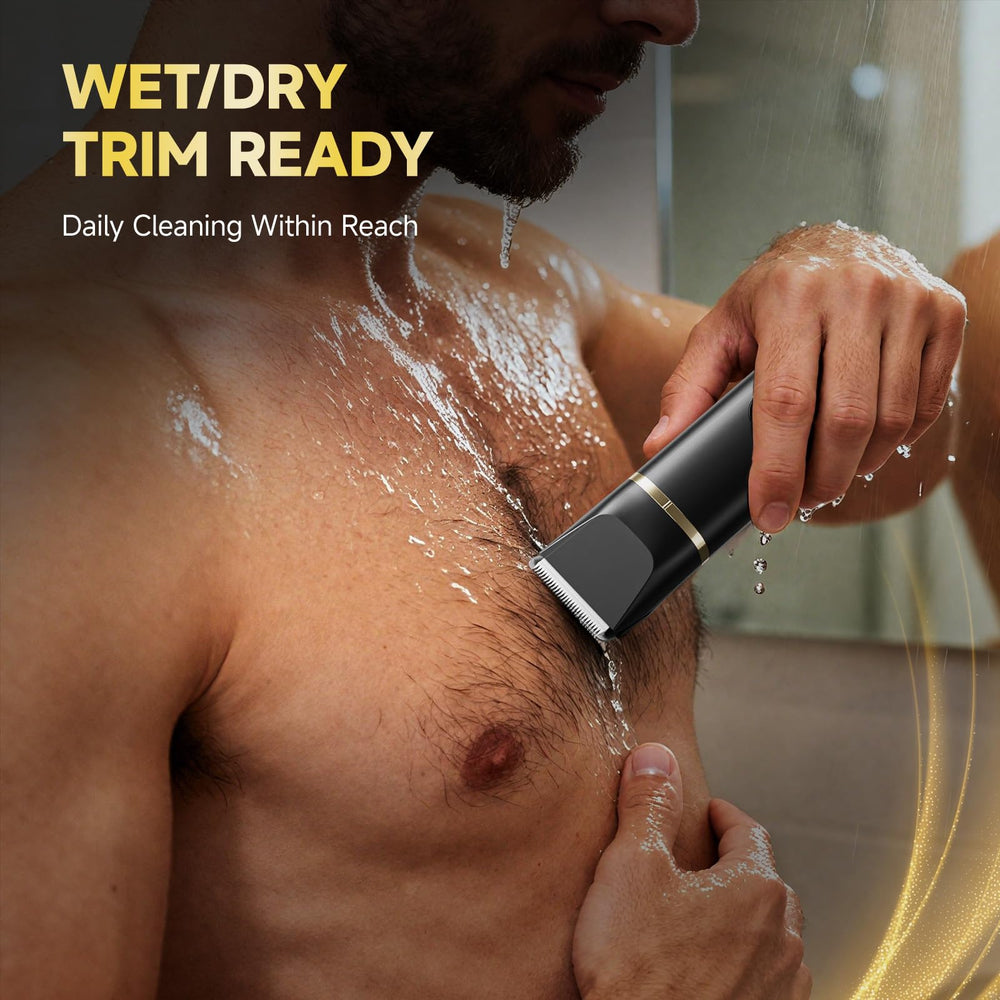 Tiovara gift-packaging display suggests a thoughtful grooming gift.