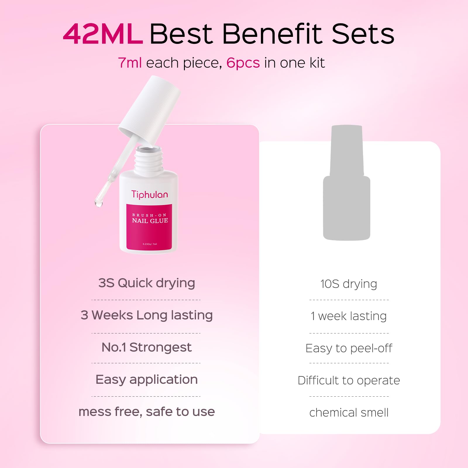 TIPHULAN compatible with all nail tips for versatile nail art.