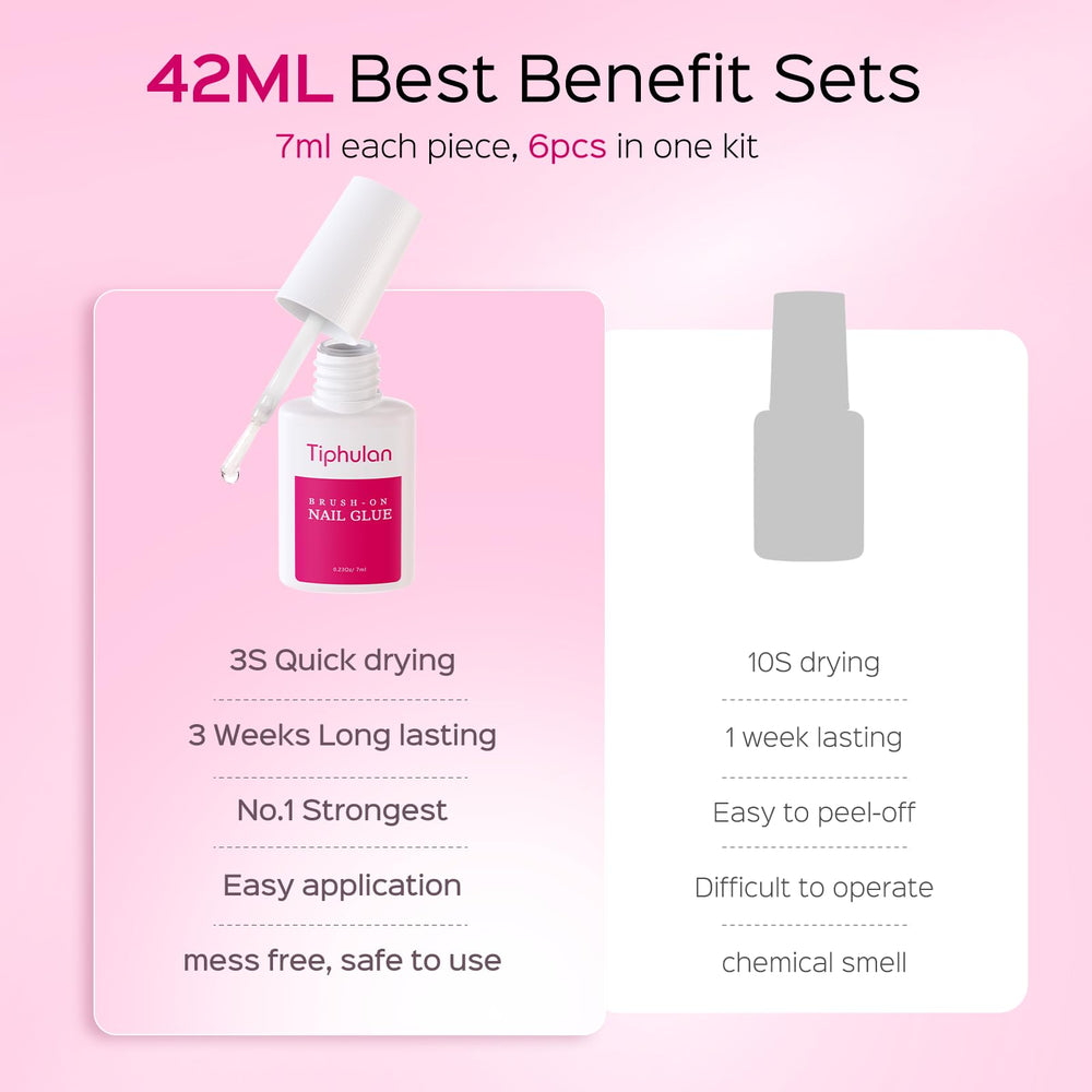 TIPHULAN compatible with all nail tips for versatile nail art.