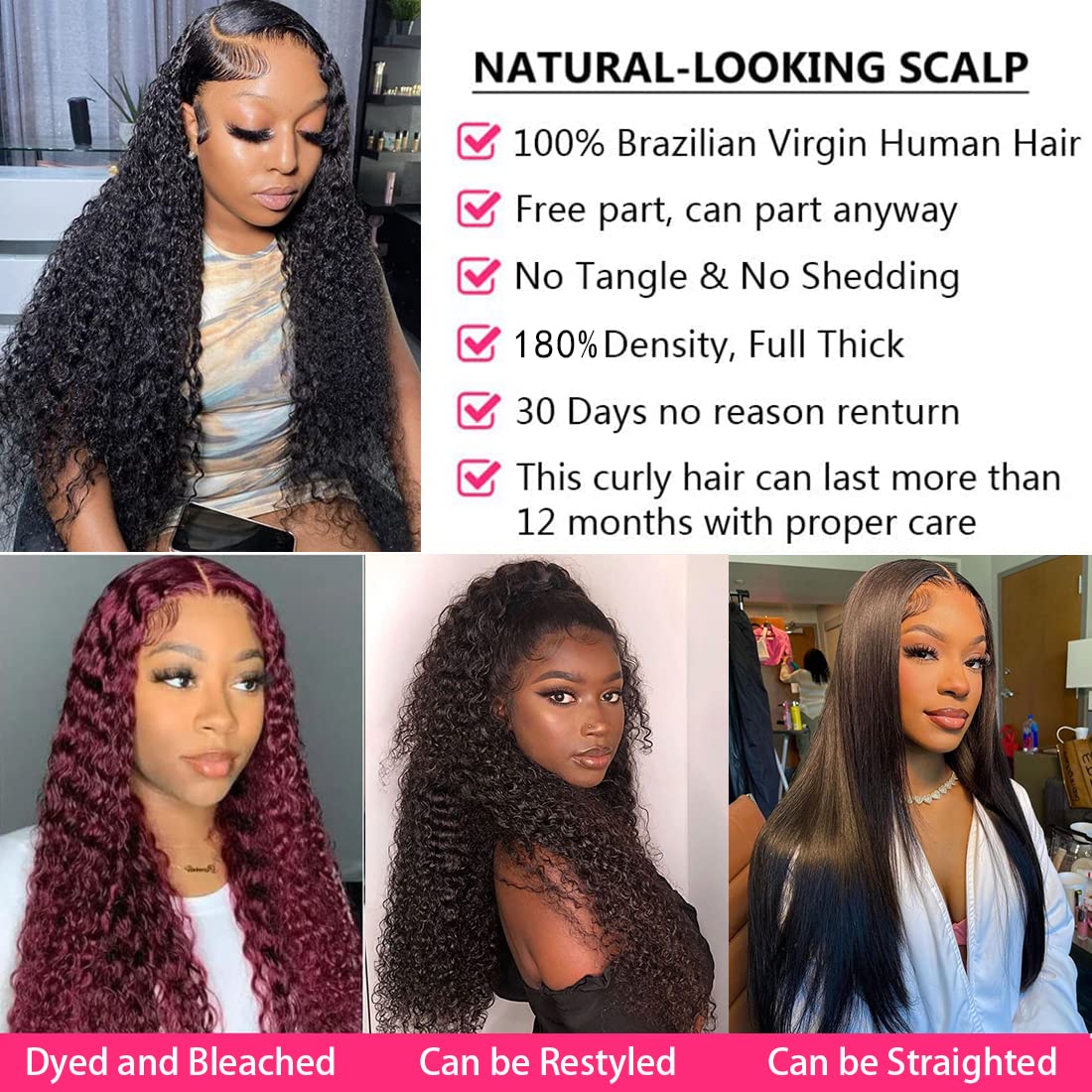 Tipiuli wig cap construction with adjustable straps and three combs