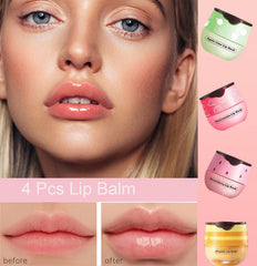 TIRDET strawberry lip mask emphasizes fruity flavor and hydration.
