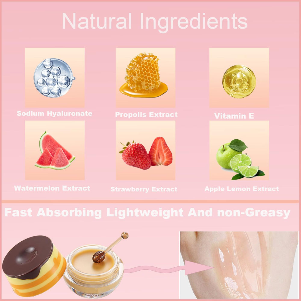 TIRDET watermelon lip mask close-up with refreshing scent and conditioning feel.