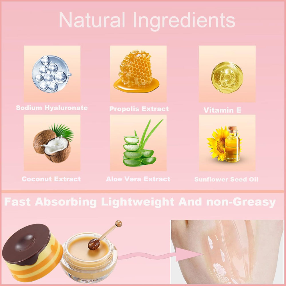 TIRDET natural ingredients close-up features coconut, aloe vera, mint for soothing care.
