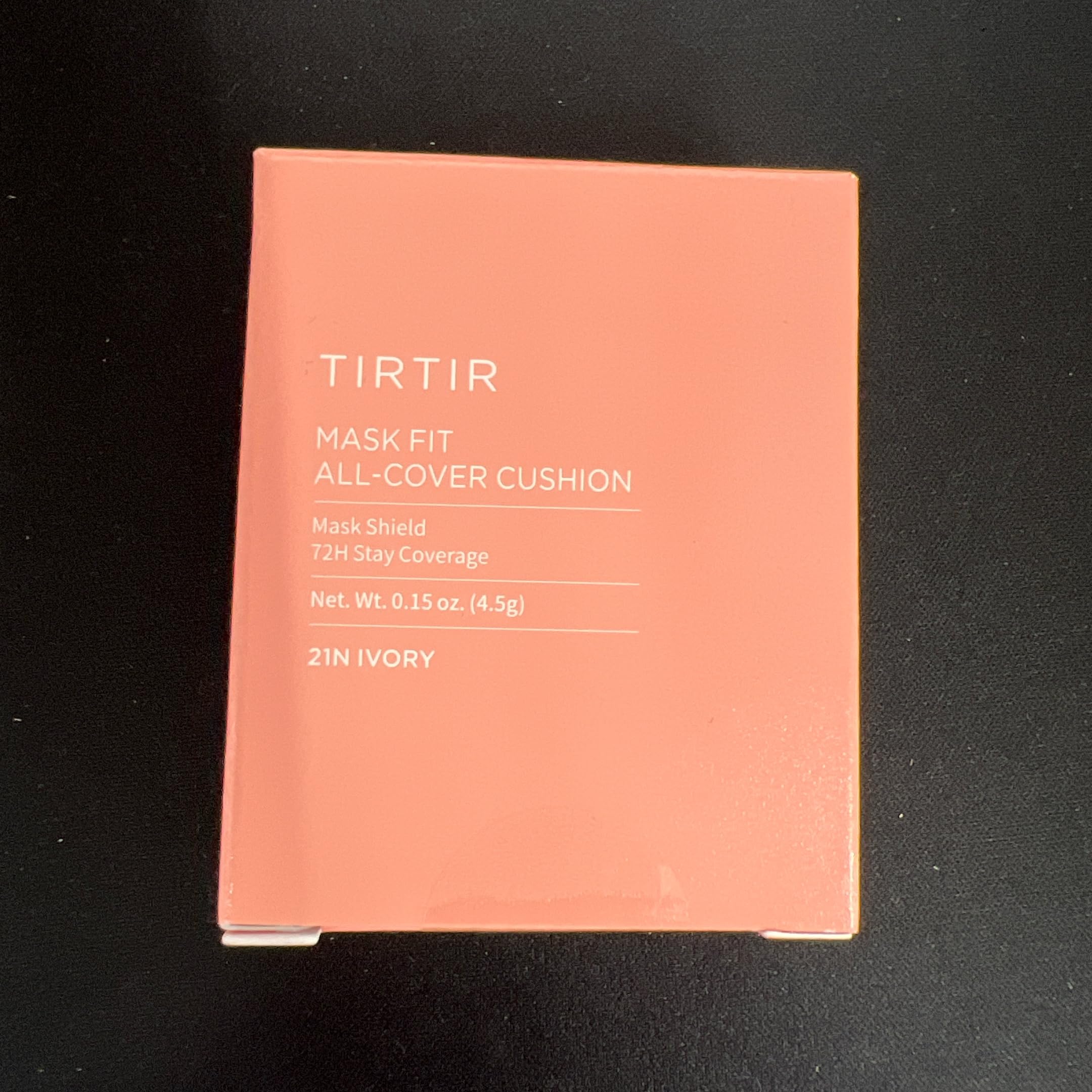 TIRTIR All Cover Pink Cushion minimizes smudging under masks for reliable wear.