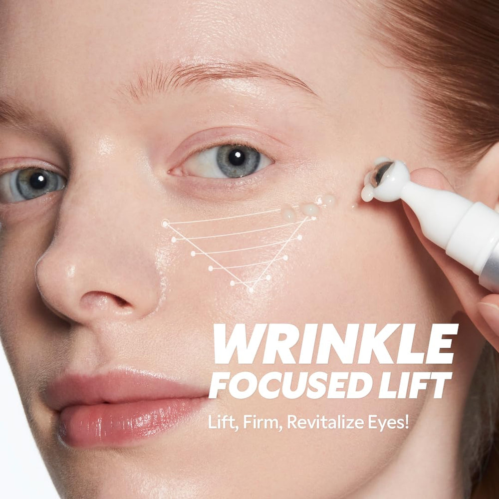 TIRTIR Collagen Lifting Eye Cream bottle close-up showing hydrating formula