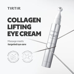 TIRTIR Collagen Lifting Eye Cream wrinkle spot treatment targets fine lines