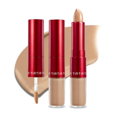 TIRTIR Glide&Hide concealer creamy texture close-up for hydrated, radiant skin.