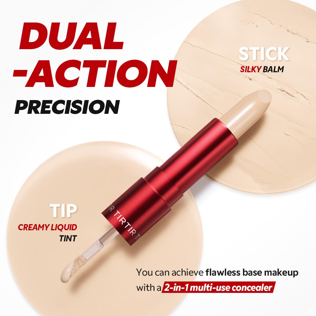 TIRTIR Glide&Hide Concealer: textura cremosa que se funde con la piel
