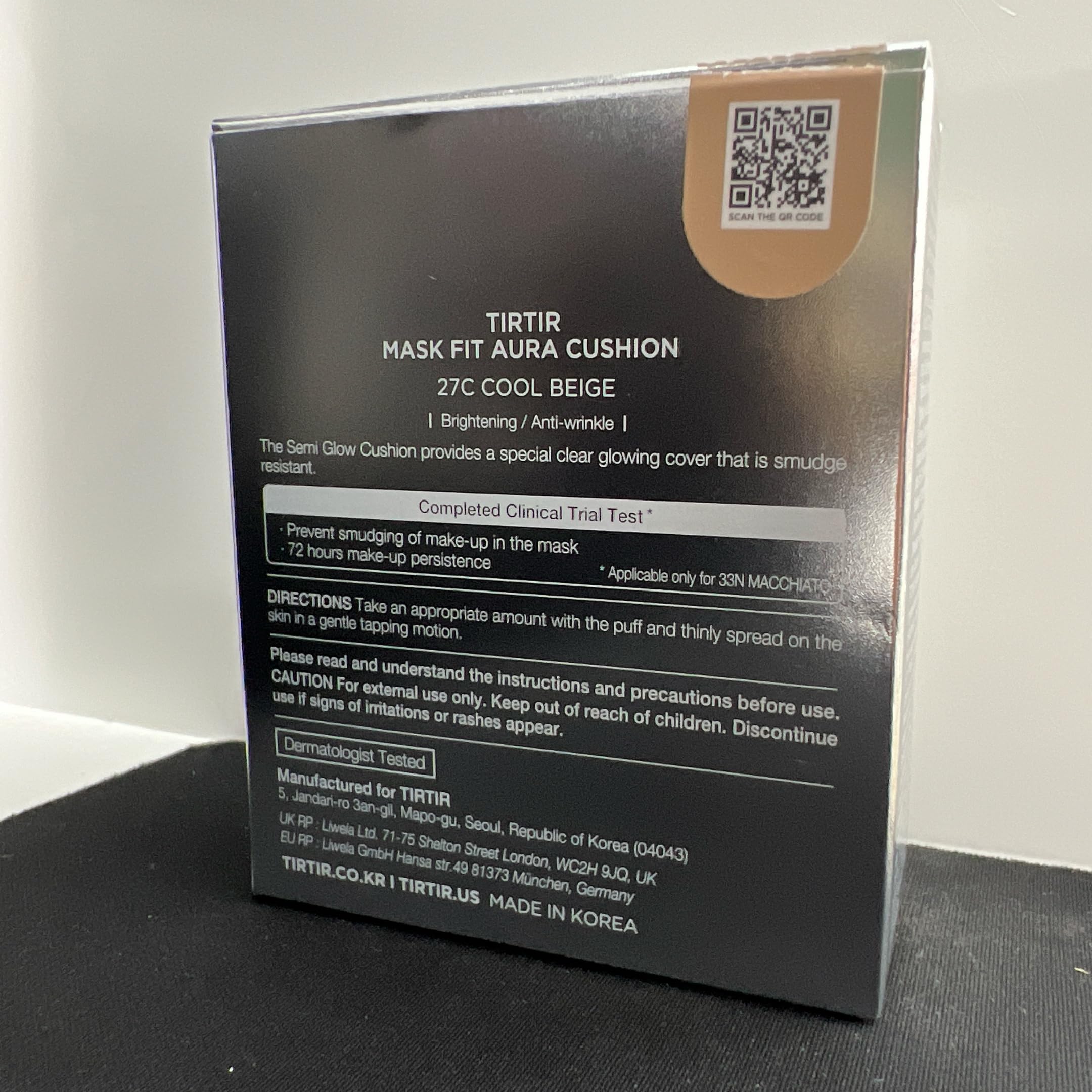 TIRTIR High-gloss film former close-up reinforcing radiant finish