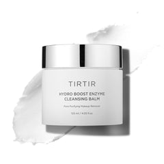 TIRTIR Hydro Boost Enzyme Cleansing Balm packaging highlights hydrating formula for sensitive skin
