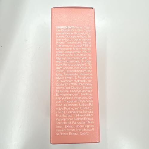 TIRTIR 21C Cool Ivory swatch on skin for a true match.