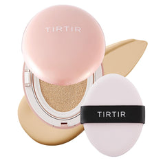 TIRTIR Mask Fit All Cover Pink compact close-up shows high-coverage skin-fit finish