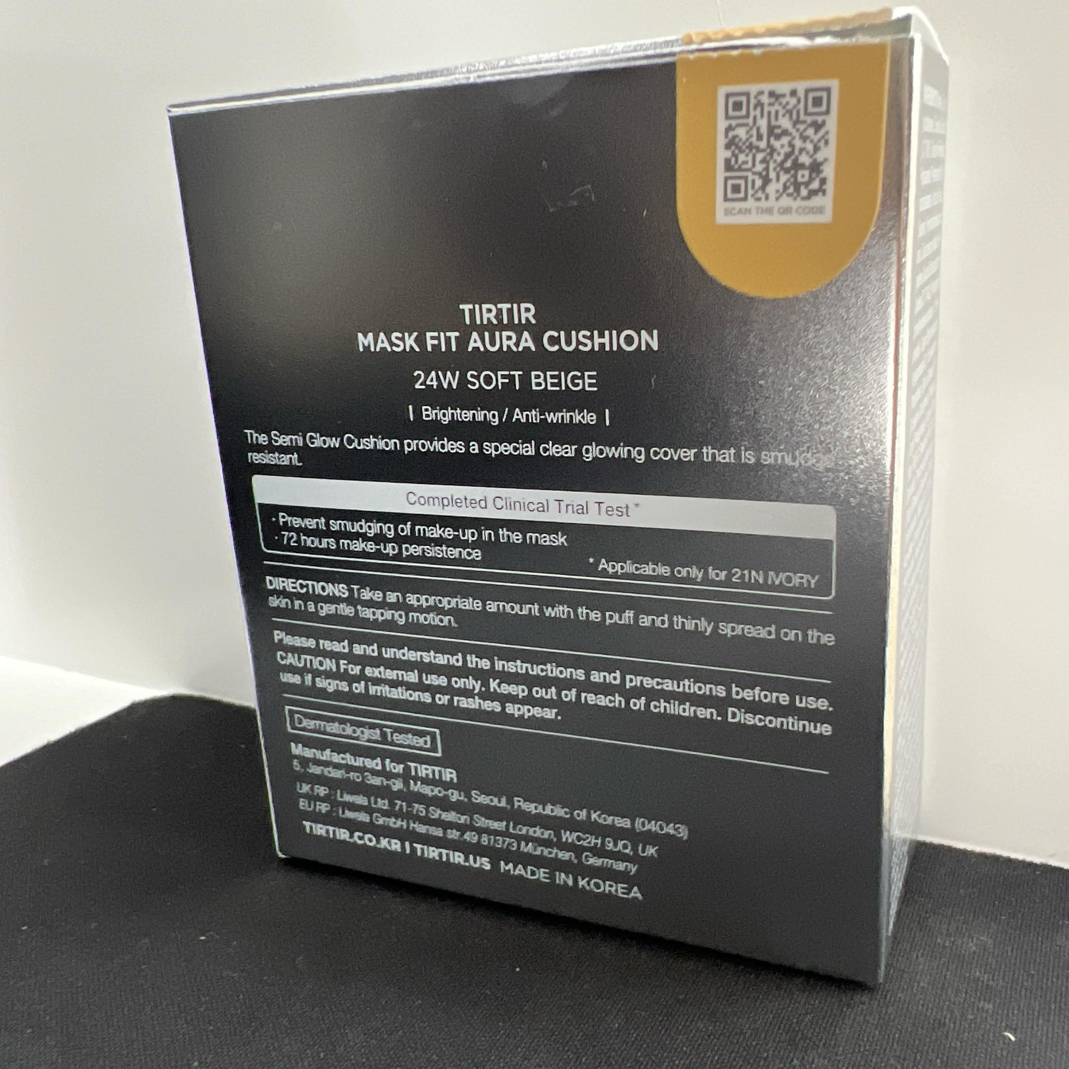 TIRTIR Mask Fit Aura Silver Cushion ideal for daily wear