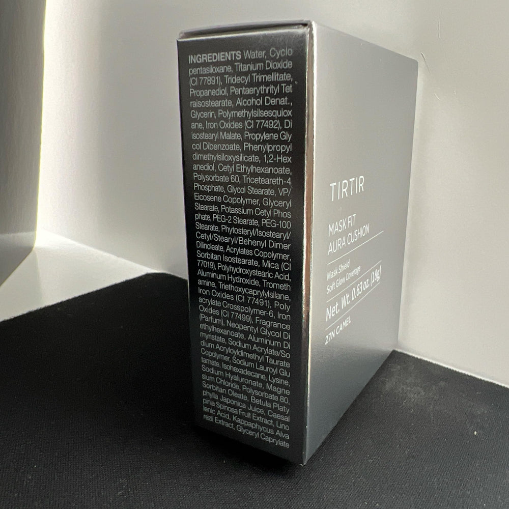 TIRTIR Mask Fit Aura Silver Cushion full-size bottle for daily wear and glow.