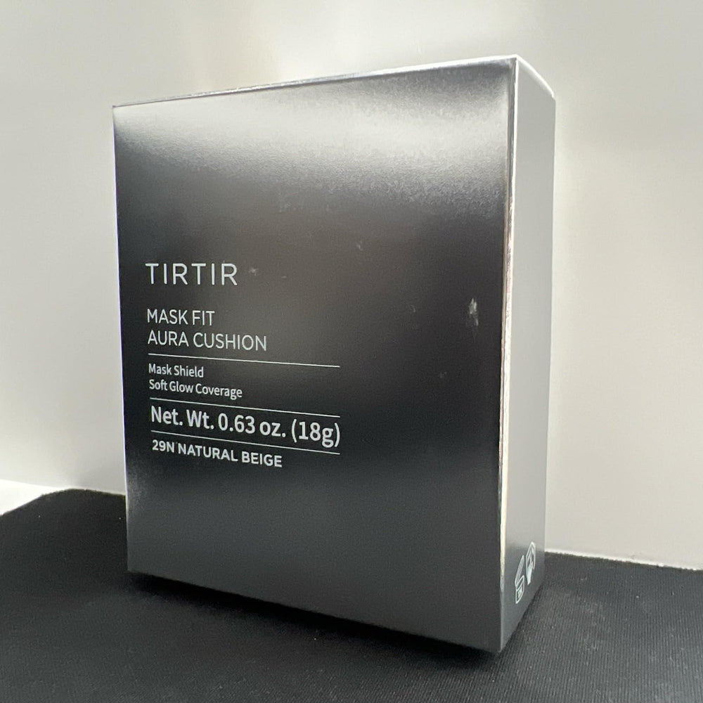 TIRTIR Mask Fit Aura Silver Cushion glow on skin after application