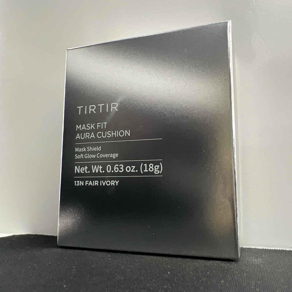 TIRTIR Mask Fit Aura Silver cushion semi-glow finish enhances natural radiance