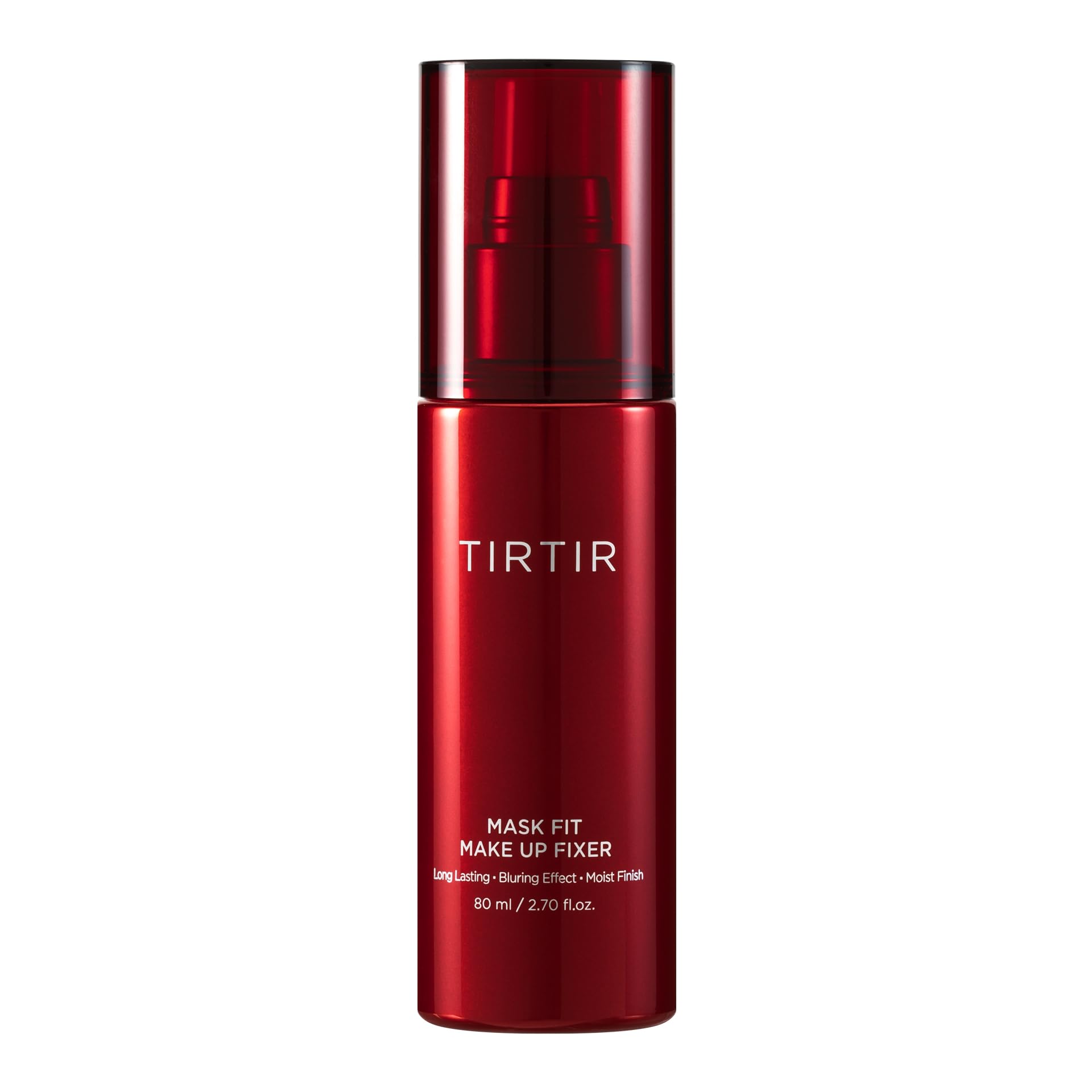 TIRTIR Mask Fit Make-up Fixer bottle close-up for all-day hold