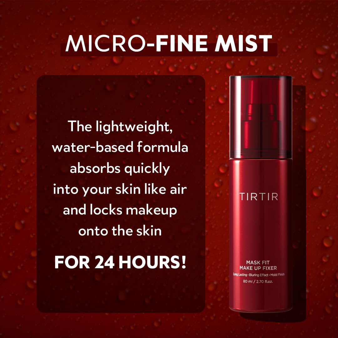 TIRTIR Mask Fit Make-up Fixer keeps makeup flawless for hours