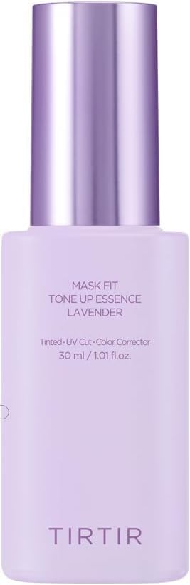 TIRTIR Mask Fit Tone Up Essence pump demonstrates easy, travel-friendly application for radiant, hydrated skin.