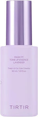 TIRTIR Mask Fit Tone Up Essence pump demonstrates easy, travel-friendly application for radiant, hydrated skin.